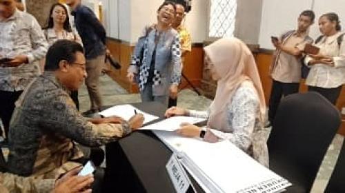 Kepala BKPSDMD Mabar Hadiri Coaching Clinic Penetapan Kebutuhan PPPK Paruh Waktu