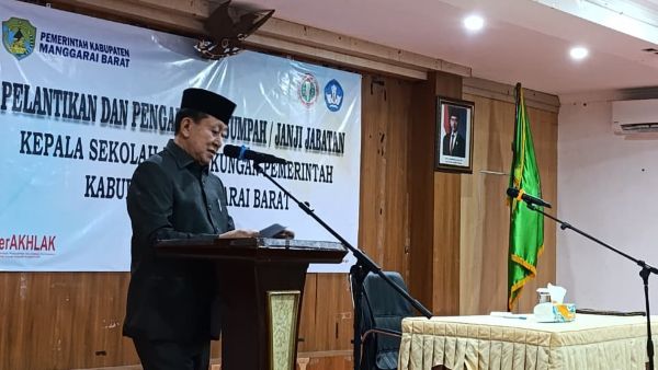 Pelantikan Kepala Sekolah Manggarai Barat